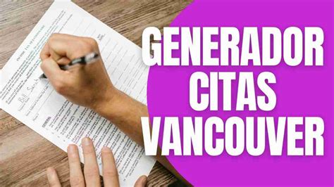 referencia vancouver online|Generador de citas Vancouver gratuito [Versión 2024]。